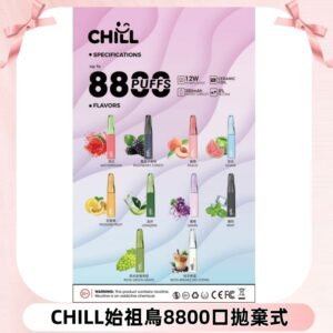 CHILL始祖鳥電子煙鴨嘴獸拋棄式8800口 一次性8ml大容量煙油