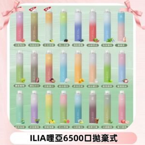 ILIA BAR 4 哩啞一次性拋棄式電子煙｜6500口大容量