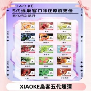 梟客五代煙彈|XIAOKE可替換式電子煙|通用Relx6代|ILIA五代主機